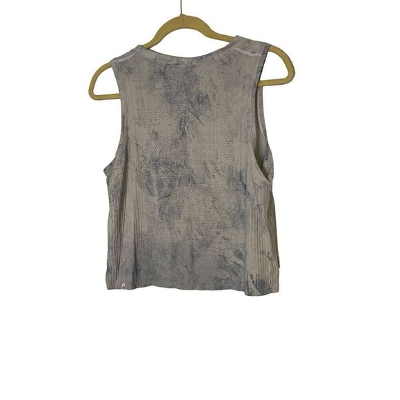 Lululemon Train to Be Tank Tie Dye Blue White Size Large - Picture 5 of 6
